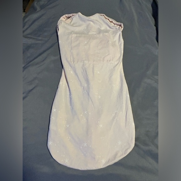 Happiest Baby Sleepea Swaddle, Pink Stars newborn infant small blanket wrap - Picture 5 of 5